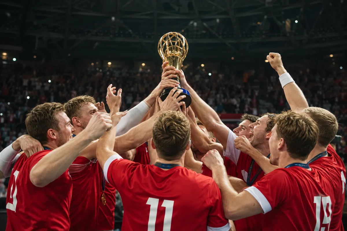 Hvor mange gange har Danmark vundet VM, EM og OL i håndbold?